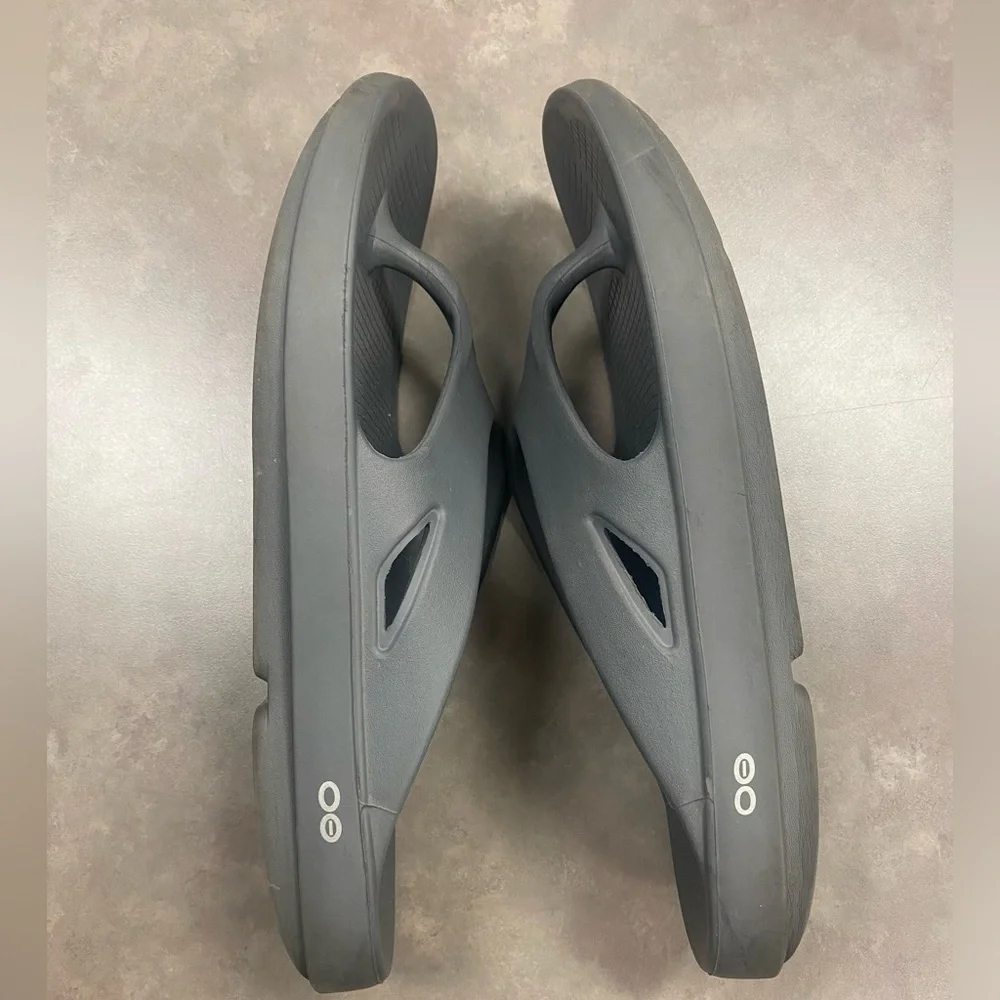 OOFOS MEN'S OORIGINAL SANDAL - SLATE Size M14/W16